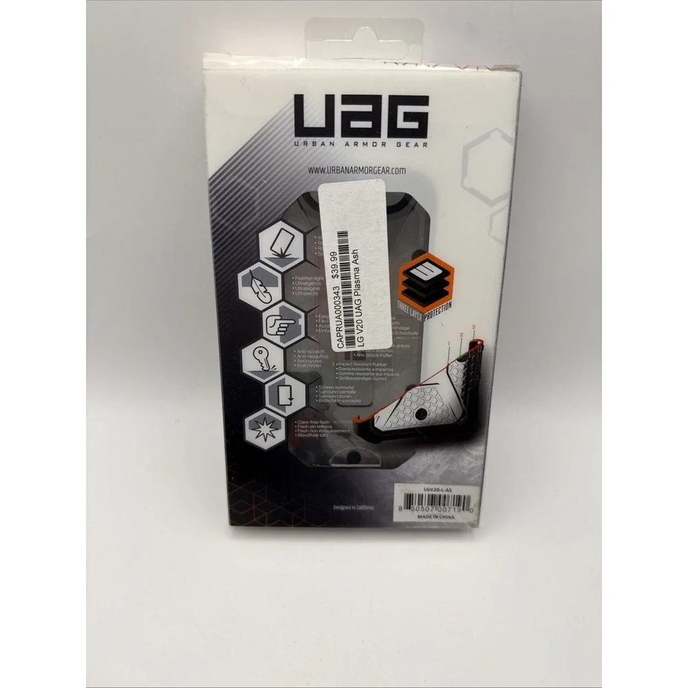 UAG LG V20 Plasma Three Layer Protection